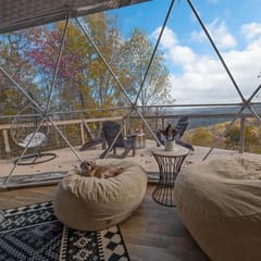 Fiery Gizzard Luxury Dome in waterfall country