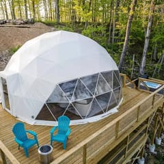 Luxury Burgess Falls Dome at Center Hill Lake