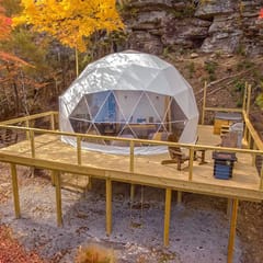 Eagles Nest luxury dome great views by Savage Gulf