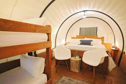 Caney Creek Luxury Glamping Wagon Riverside Resort - Image 2