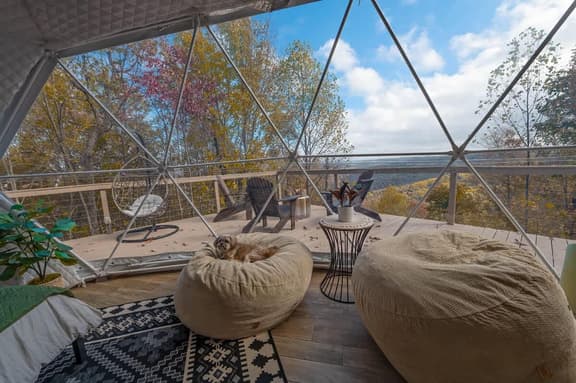 Fiery Gizzard Luxury Dome in waterfall country - Image 1