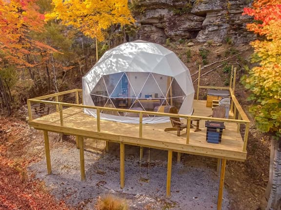 Eagles Nest luxury dome great views by Savage Gulf - Image 1
