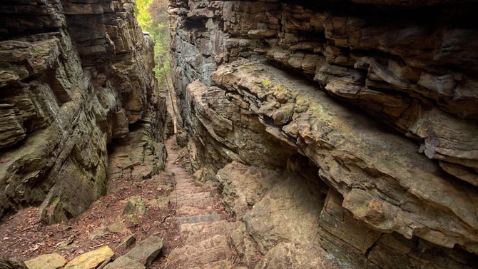 Hiking The Great Stone Door Trail In Tennessee