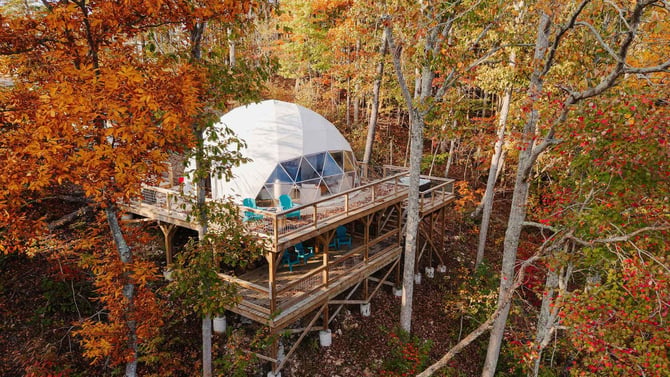 Experience The Magic Of Glamping In The Tennessee Mountains