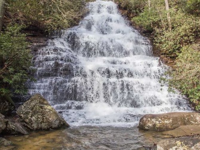 Benton Falls Trail And Slick Rock Trail Loop